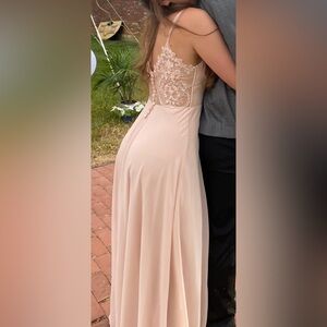 Lulu’s dress size XS in color blush